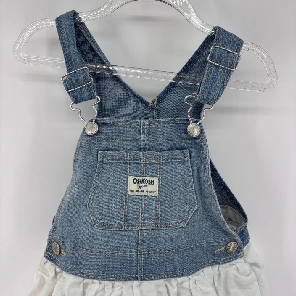 OshKosh Bgosh‎ Denim Overalls Dress - Size 3T